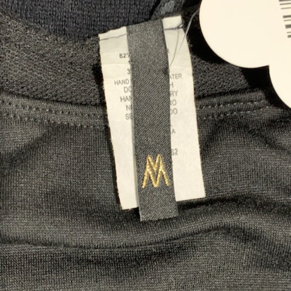 NWT Chill Out Black Crop Top - Picture 5 of 6